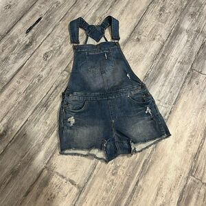 Jean Short Overalls Tractr Blu size 30.